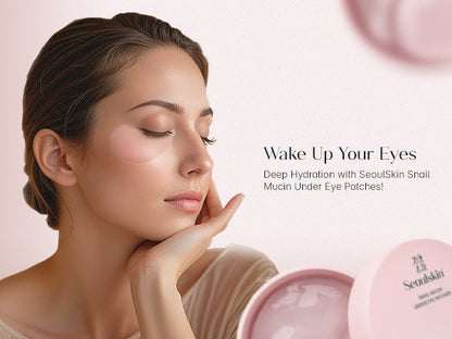 Seoulskin Snail Mucin Under Eye Patches