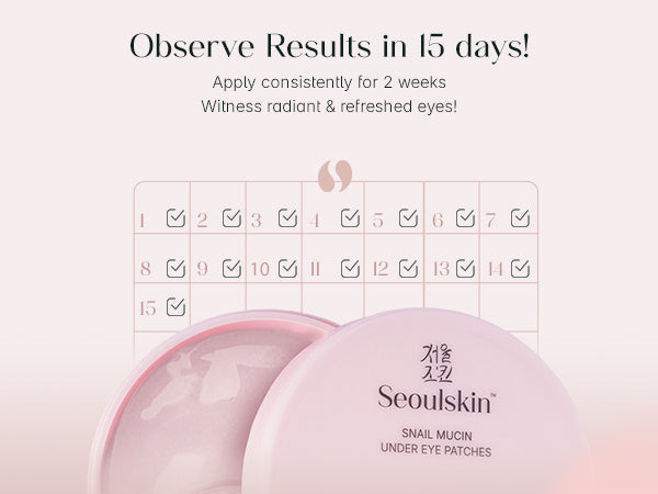 Seoulskin Snail Mucin Under Eye Patches