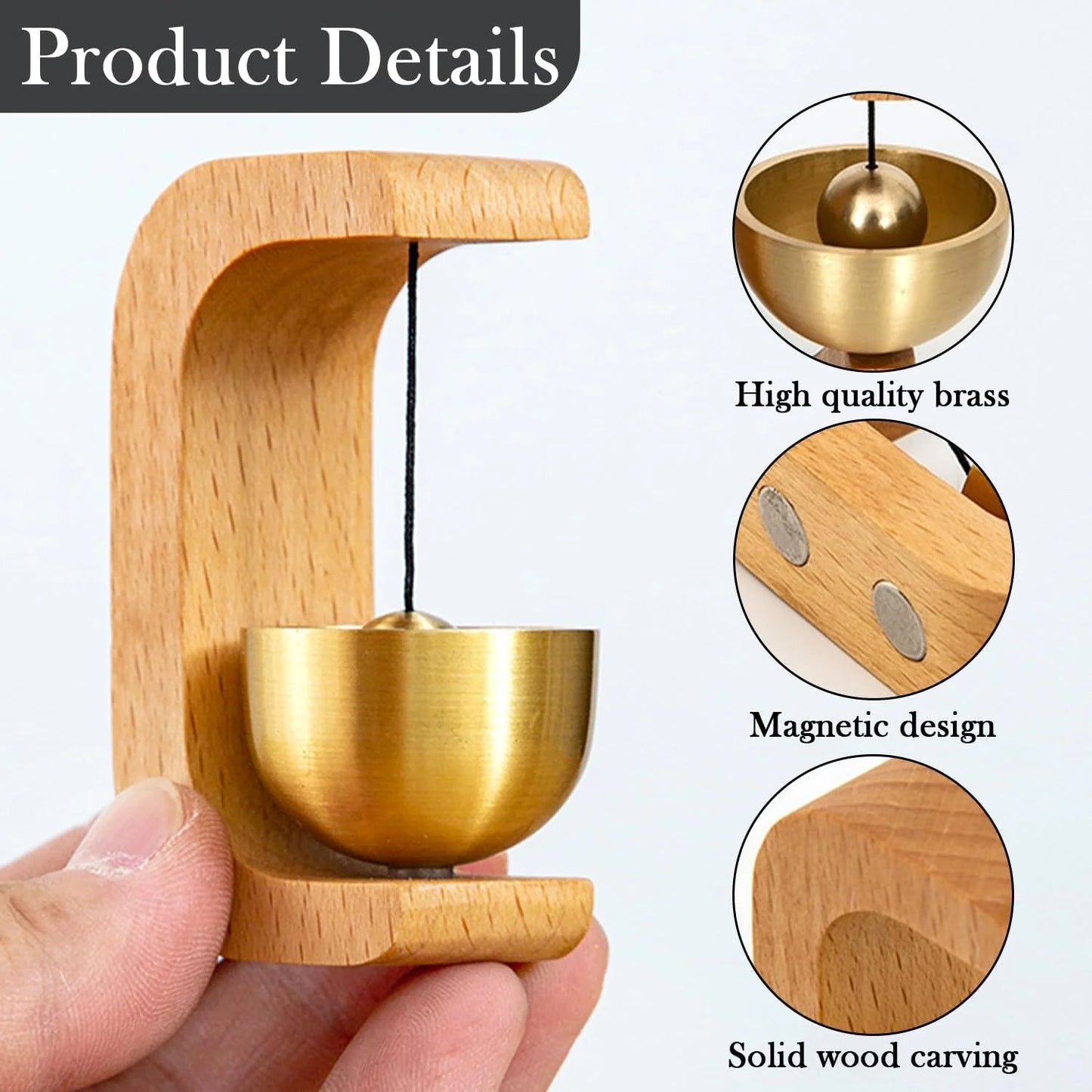 HarmonyChime™ – Elegant Entryway Bell for Homes & Shops