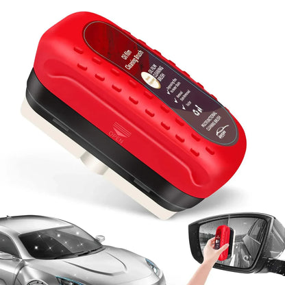 Car Windshield Cleaning Brush | Removes Oil Film, Water Spots, Grease & Wiper Marks